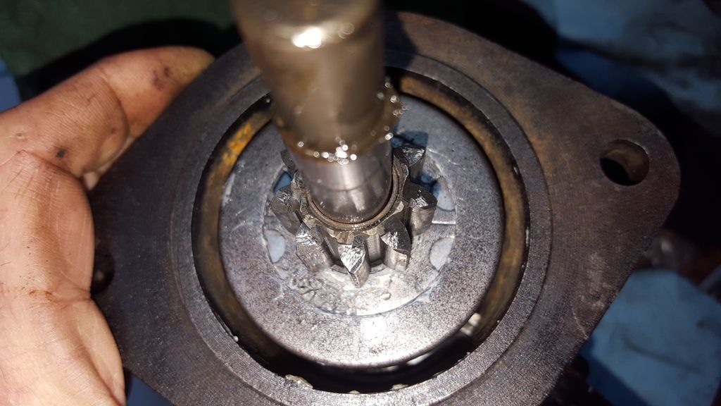 Starter/Flywheel grinding